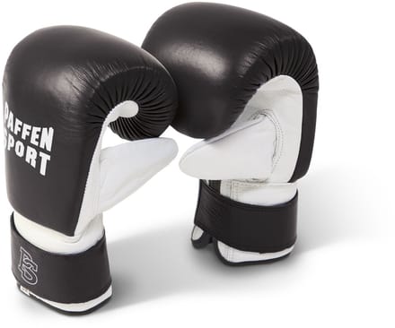Paffen Sport bokshandschoen Pro | Leer zwart-wit L/XL
