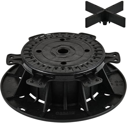 Qerato Verstelbare Tegeldrager Voor Terras BP 64-110 mm 10 Stuks