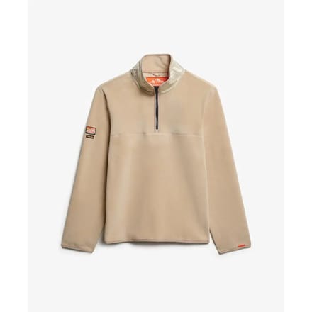 Superdry - Active fleece met halve rits - Heren - Truien