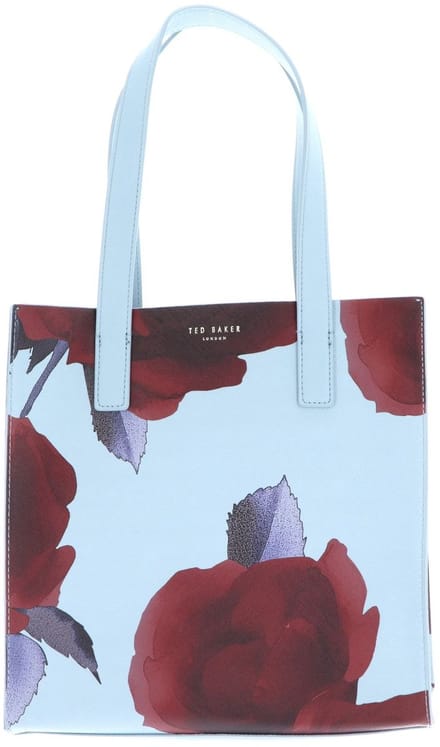 Ted Baker handtas Emmerie Small Rose Print Icon Bag Mid Blue veelkleurig
