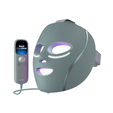 Shark CryoGlow LED-Masker met Under-Eye-Cooling in Donkergroen | FW312EUSG | van SharkNinja