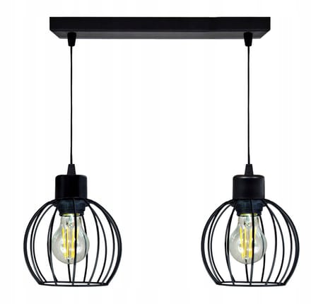 Hanglamp Metall Zwart Dradbol 3x 3x 27