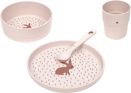 Lässig serviesset PP/Cellulose - Little Forest Rabbit