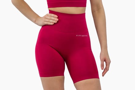 Fittastic Sportswear Shorts Wine Red (Beschikbaar in verschillende maten)