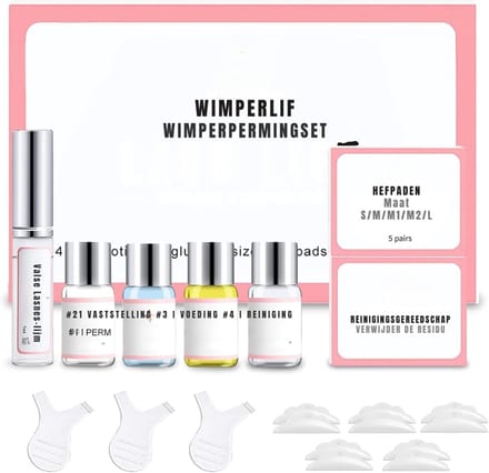 Core® Wimperlifting set - Wimperlift - Wimpers - Roze - 25cm x 15cm x 10cm