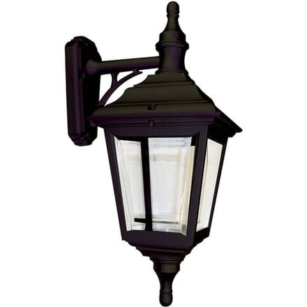 Elstead Lighting LED Wand Buitenlamp Kerry | 1X E27 Max 60W | IP44 | Dimbaar | Black