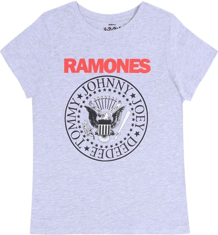 Grijs t-shirt, Ramones t-shirt