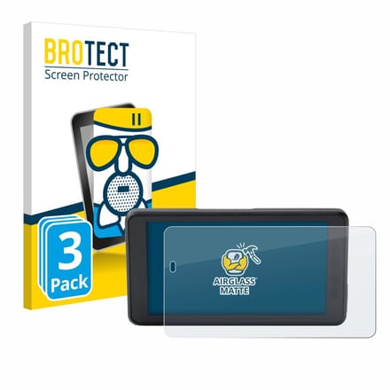 BROTECT - Screenprotector voor BMW ConnectedRide Navigator - Folie Beschermfolie Beschermglas matte 3 Stuks