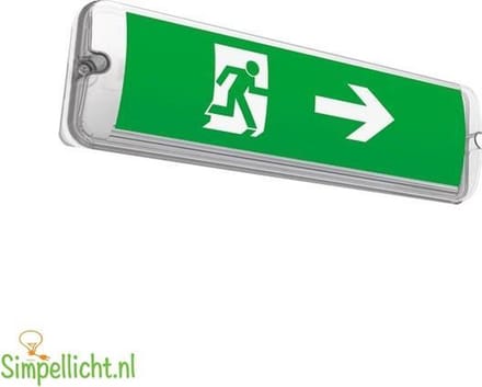 Led noodverlichting opbouw waterdicht 3 Watt