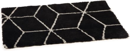Beeztees Eco Vetbed Bench Qub Zwart/Grijs 109 cm - Hond