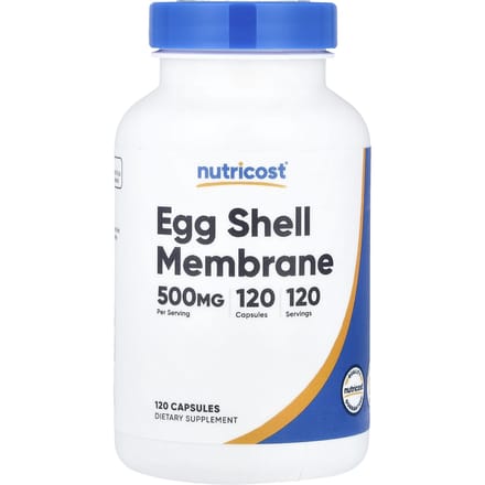 Eierschaalmembraan, 500 mg, 120 Capsules