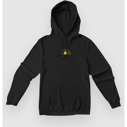 The Dudes Leon Terry Hoodie zwart
