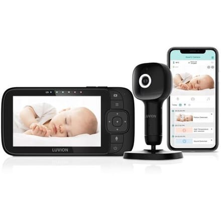 Luvion Essential Connect wifi-babyfoon met app Black unisex