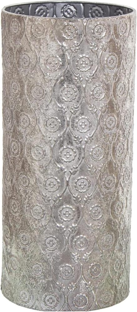 Paraplubak - Paraplustandaard - Droge Entree - Set van twee - 20 x 43 cm - Zilver