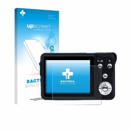upscreen - Screenprotector voor Rollei Compactline 880 - Folie Beschermfolie transparant antibacterieel