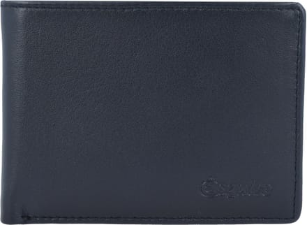 Esquire New Line Portemonnee RFID Leer 10 cm - Jongens - Horizontaal - schwarz