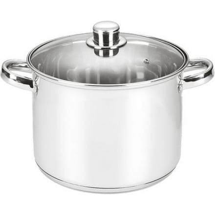 Michelino Soeppan - 8 Liter - RVS - Vaatwasserbestendigd - Ø24 cm
