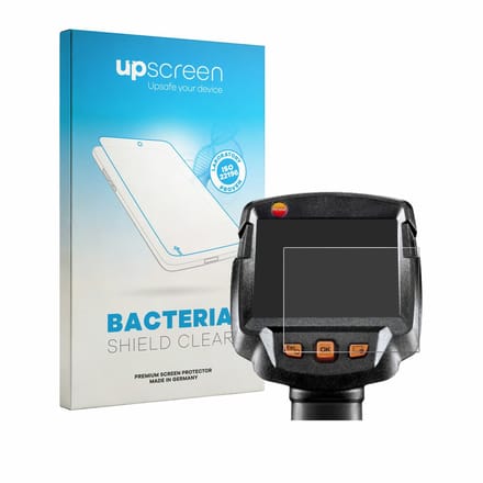 upscreen - Screenprotector voor Testo 872s - Folie Beschermfolie transparant antibacterieel