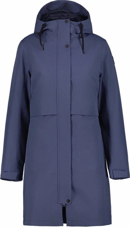 ICEPEAK AGRIGA Dames Outdoorjas - Blauw - Maat 36