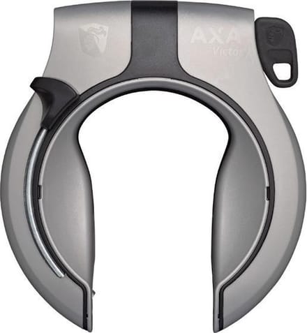 AXA Victory ringslot zilver/matzwart