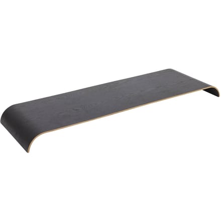 AYTM Curva dienblad, zwart, 81 x 25 x 5 cm, hout