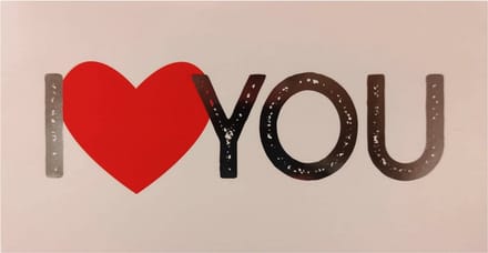 Kaart - Valentijn - I heart you - SVP36-A
