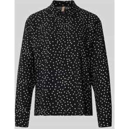 Regular Fit overhemdblouse van pure viscose model 'GILDA'