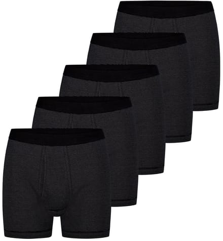 ESGE Heren Pant met voorsluiting 5 pack - Fijnrib Ringel