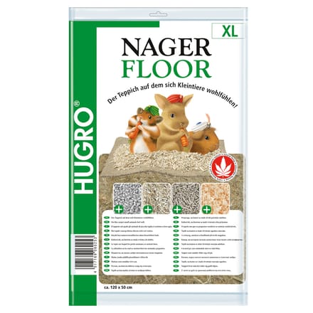 50x120cm Hugro Hennep-Mat voor Knaagdieren