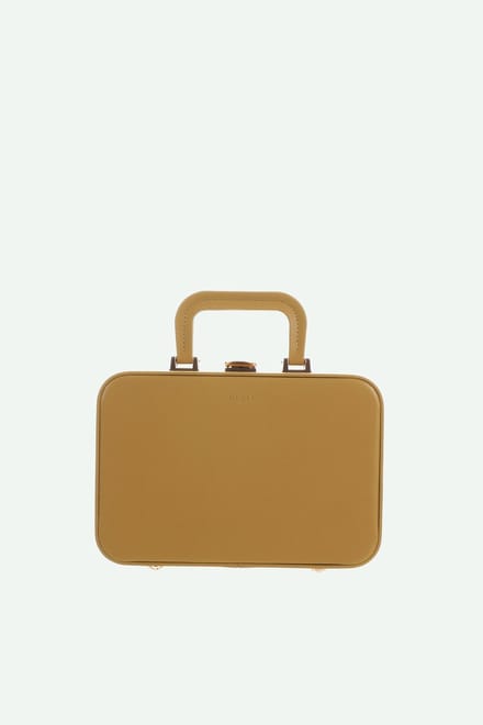 Sticky SIS - make-up tas - il sole - zongebruind goud