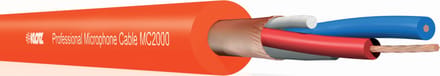 Klotz mikrofoonkabel 30m rood 2x 0,22mm² - Mono patch kabel