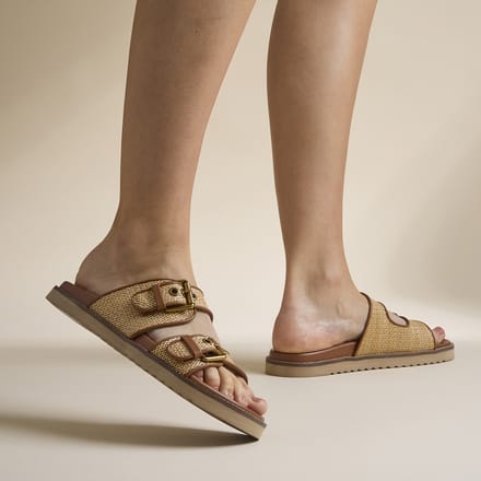 Mexx Mexx Reilly Penny Slippers cognac Synthetisch