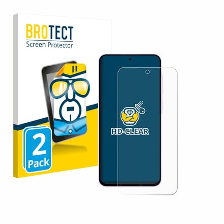 BROTECT - Screenprotector voor Samsung Galaxy A56 5G - Folie Beschermfolie transparant 2 Stuks