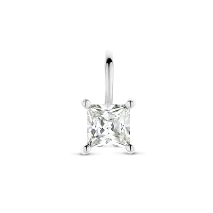 YO&NO - Hanger - Dames - Zirkonia - Sieraden Vrouw - Zilver 925