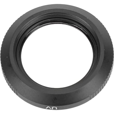 Actiecamera UV-filter Aluminiumlegering Optisch Glas Dubbelzijdig Meerlaags Nano Gecoat UV-filter black