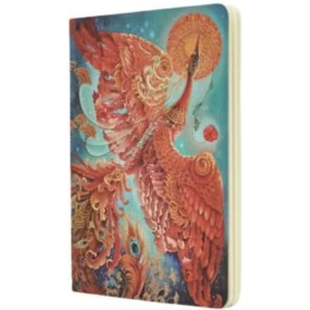 Paperblanks schrift, firebird, formaat a5, dotted