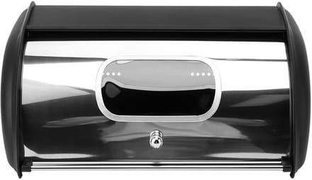 Dailygoods- Broodopslaghouder Ruimtebesparend - Broodtrommel met Grote Capaciteit - Brood Bewaardoos - Multifunctionele Opslag - Gladde Spiegelafwerking