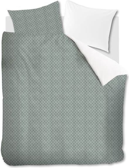 Snoozing Puck Dekbedovertrek - Extra breed - 260x200/220 cm - Green