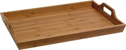 Cosy&Trendy Dienblad met handvaten bamboe - 43x29 cm