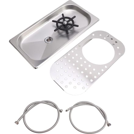 304 RVS Pitcher Spoeler Bekerwasser Glasreinigingsspoeler Hogedrukreiniging Met white