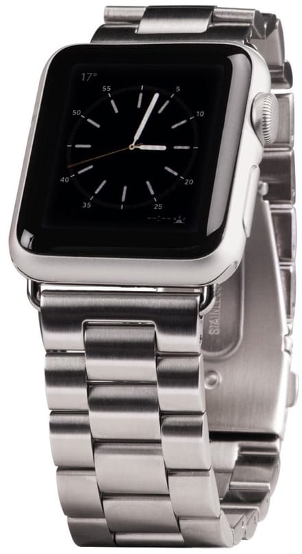Hama RVS bandje - Apple Watch Series 1/2/3 (38mm) - Zilver