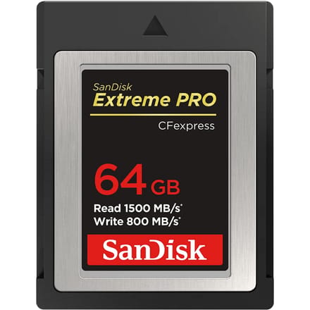 SANDISK Extreme Pro - Geheugenkaart - 64GB - CF Express Type B