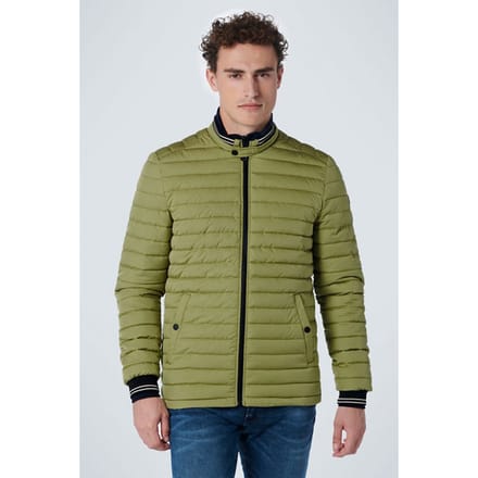No Excess Jacket Short Fit Padded Light Green Größe: M | Leichte Jacken Outlet | Herren | Grün