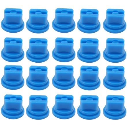 20 Stuks Platte Waaiersproeikop Uniforme Sproeiverdeling 110 Graden Landbouwsproeier Verstuivend blue
