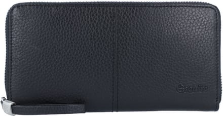 Esquire Verona Portemonnee RFID Leer 19 cm - Dames - Horizontaal - schwarz