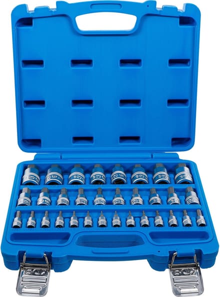 BGS bitdoppenset vierkantaandrijving 6,3 mm (1/4") / 10 mm (...