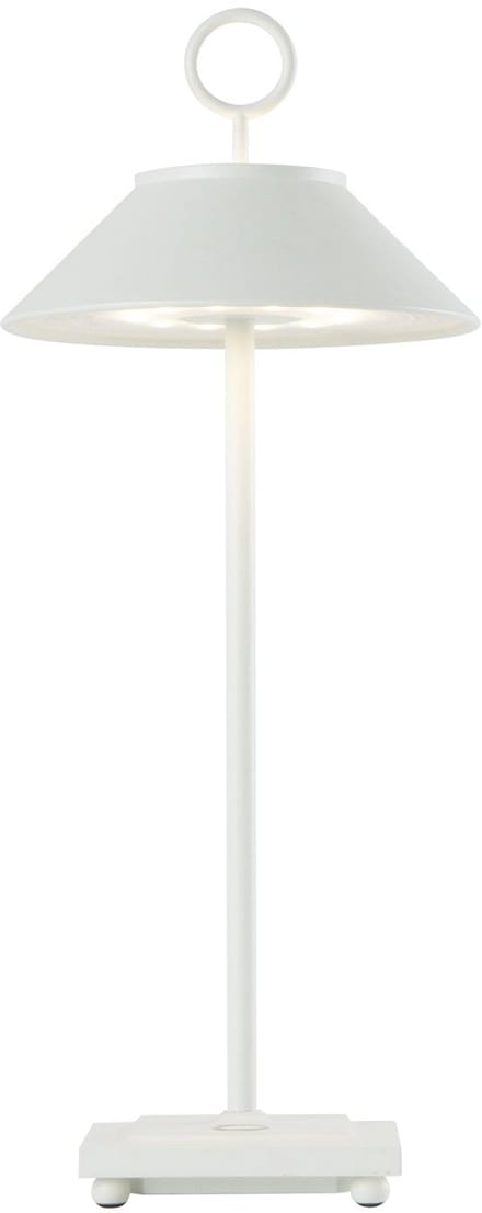 Ubiqua MARAIS Tafellamp | 2.2W 2700K/3000K | Oplaadbaar IP54 | Dimbaar | Wit