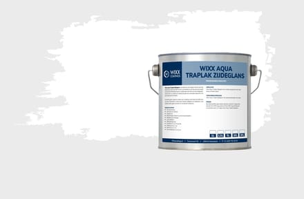 Wixx Aqua Traplak Zijdeglans - 20L - Wit