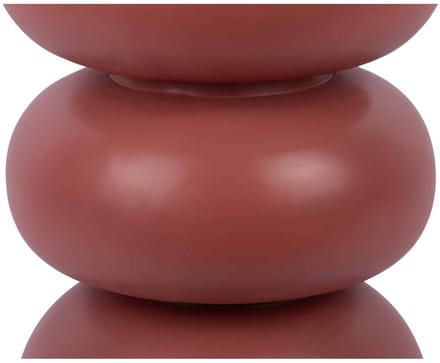 Leitmotiv Kruk Curva - Donkerrood - 35.5x35.5x44cm - Modern