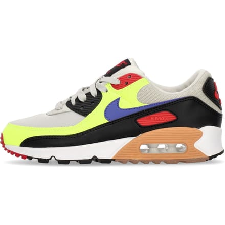 Wmns Air Max 90 Light Bone/lt Ultramarijn/volt/zwart Lage damesschoen